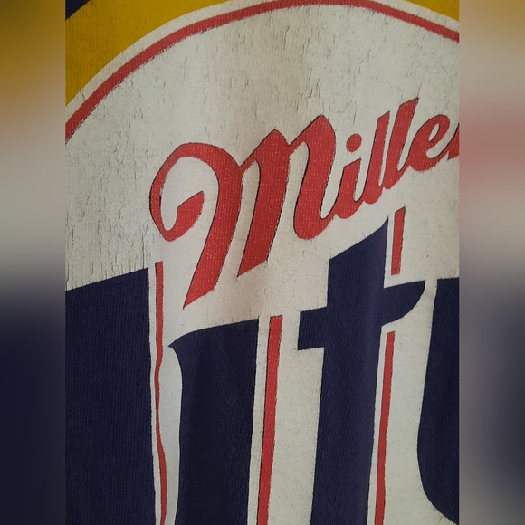 Vintage Nascar Shirt Rusty Wallace Miller Lite Racing Men's XL, Big 2, F B Print - Picture 6 of 11